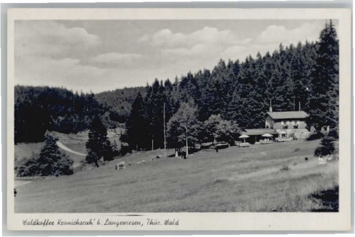 Langewiesen Waldkaffee Krannichsruh