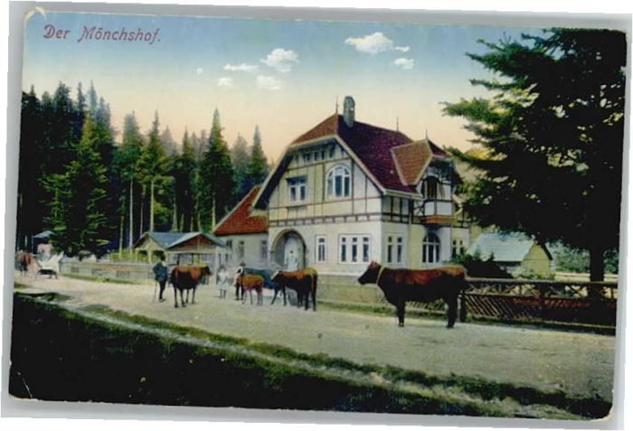 Friedrichroda [Verlag W. Zinke] Mönchshof