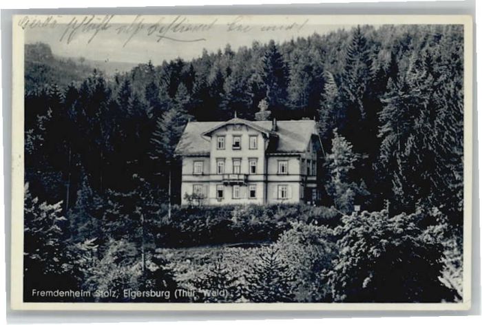 Elgersburg Fremdenheim Stolz