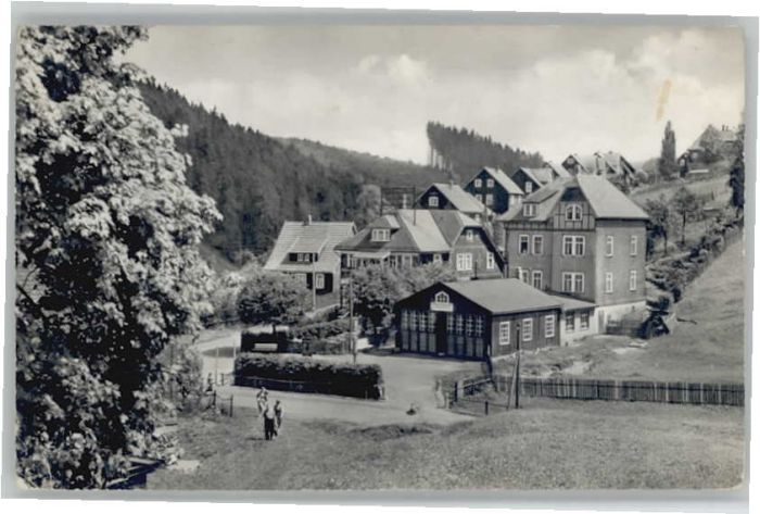 Altenfeld Thueringen chmelzhütte Masserberger Strasse x