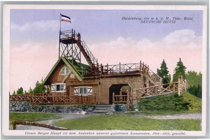 Manebach Heidenberg Deutsche Hütte