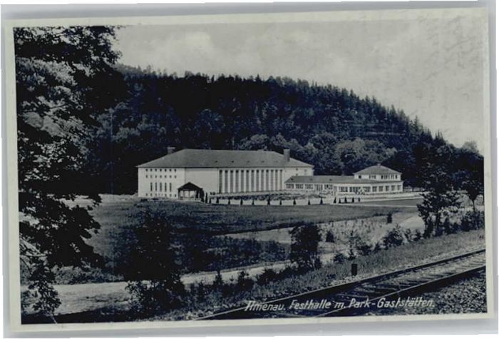 Ilmenau Parkgaststätten Festhalle