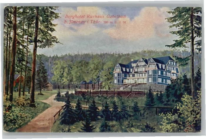 Gabelbach Thueringen erghotel