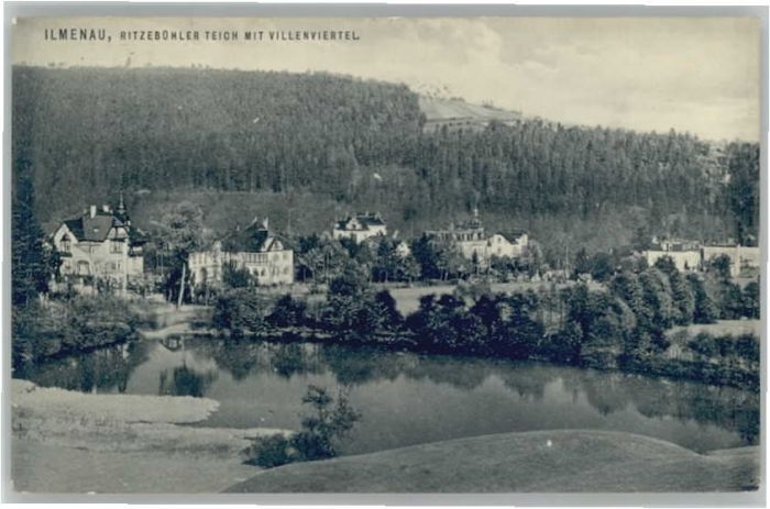 Ilmenau Ritzbühler Teich Villenviertel
