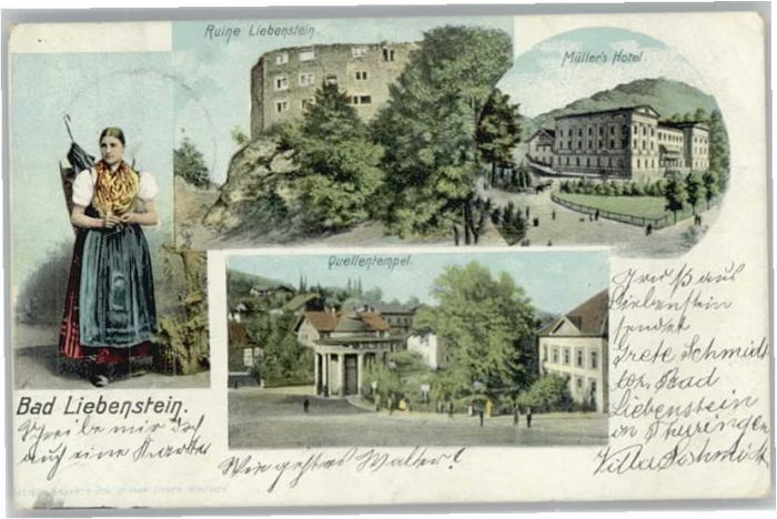 Bad Liebenstein Quellentempel Tracht Müllers Hotel