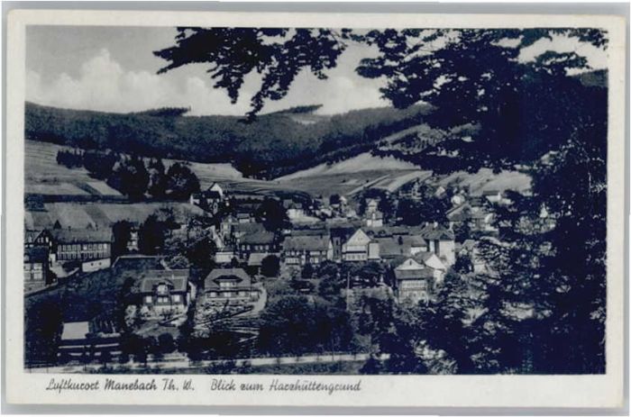 Manebach Harzhüttengrund