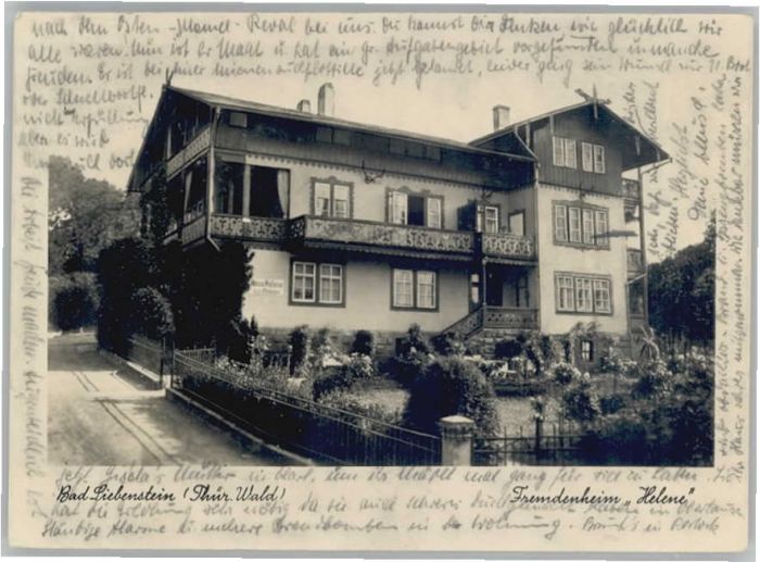 Bad Liebenstein Fremdenheim Helene