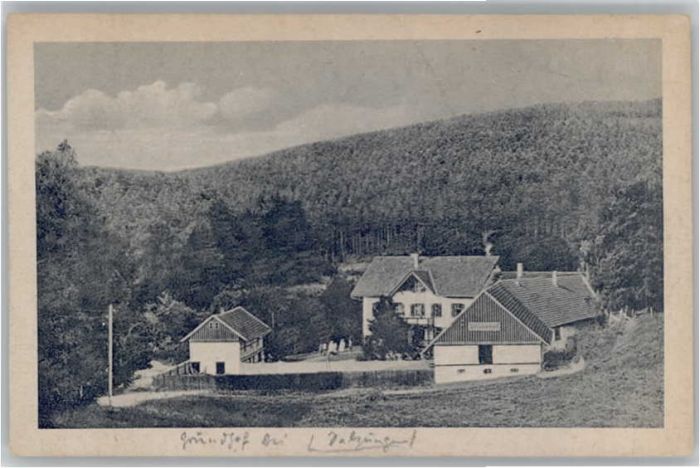 Bad Salzungen [Handschriftlich] Grundhof