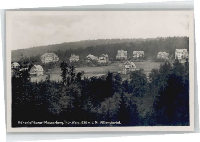 Masserberg Hildburghausen Thueringen