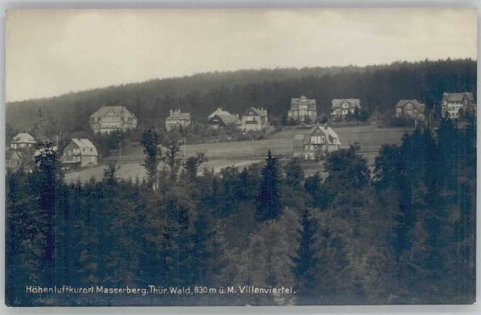 Masserberg Hildburghausen Thueringen