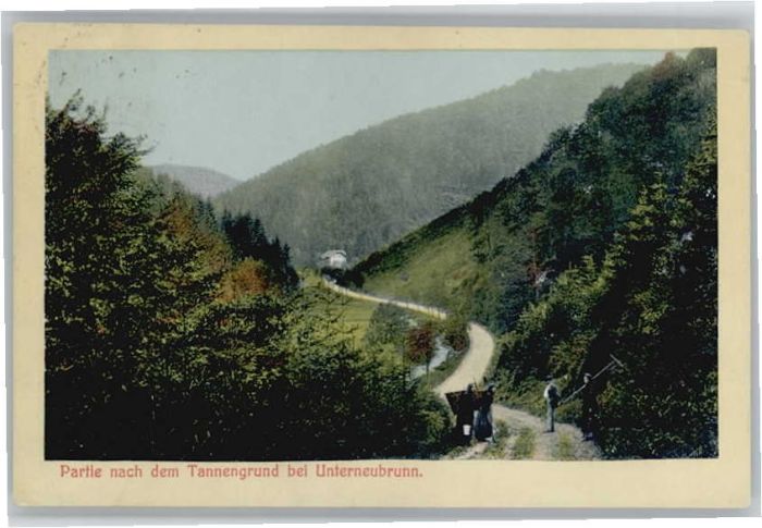Unterneubrunn Thueringen Tannengrund
