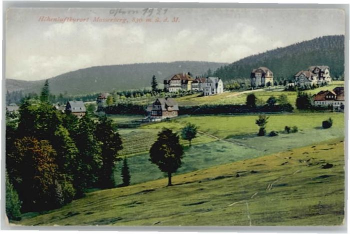 Masserberg Hildburghausen Thueringen