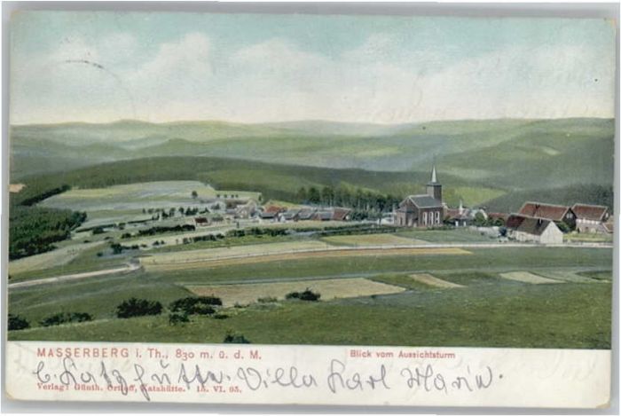 Masserberg Hildburghausen Thueringen