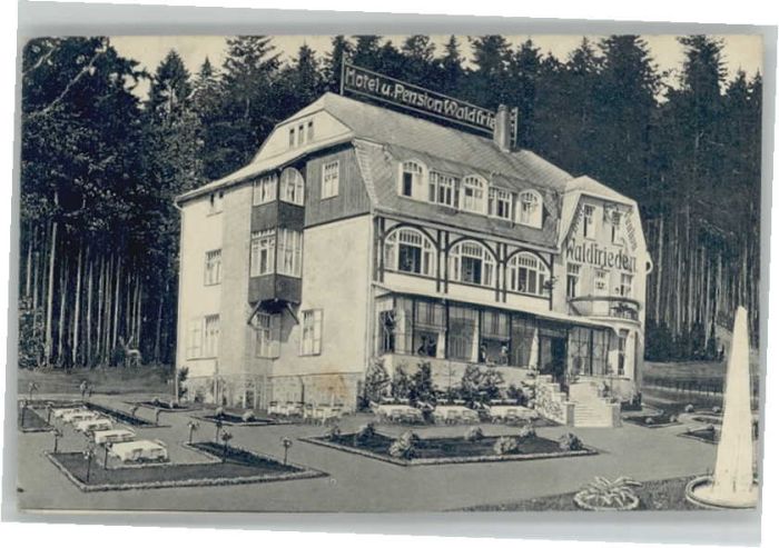 Masserberg Hotel Pension Berghaus Waldfrieden