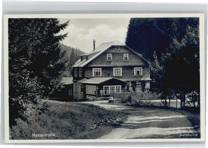 Masserberg Hildburghausen Thueringen Massermuehle