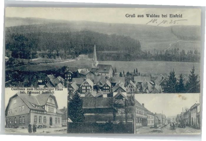 Eisfeld Waldau Gasthaus Zum Henneberger Haus