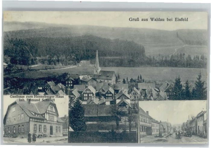 Eisfeld Waldau Gasthaus Zum Henneberger Haus