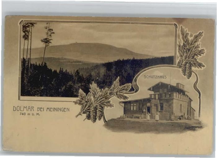 Meiningen Thueringen Meiningen Dolmar  Schutzhaus