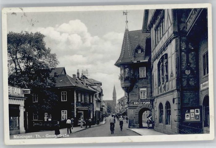 Meiningen Thueringen Meiningen Georgstrasse