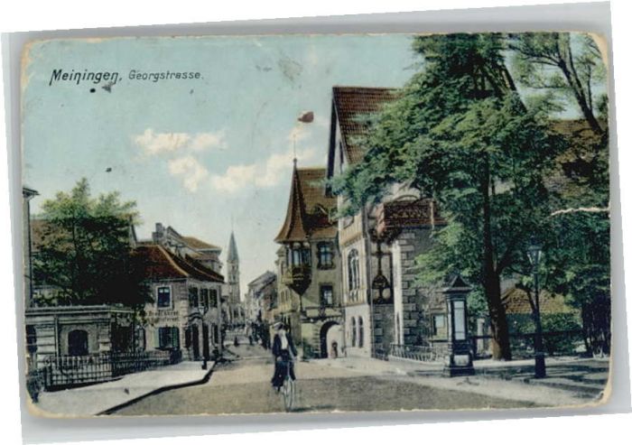 Meiningen Thueringen Meiningen Georgstrasse