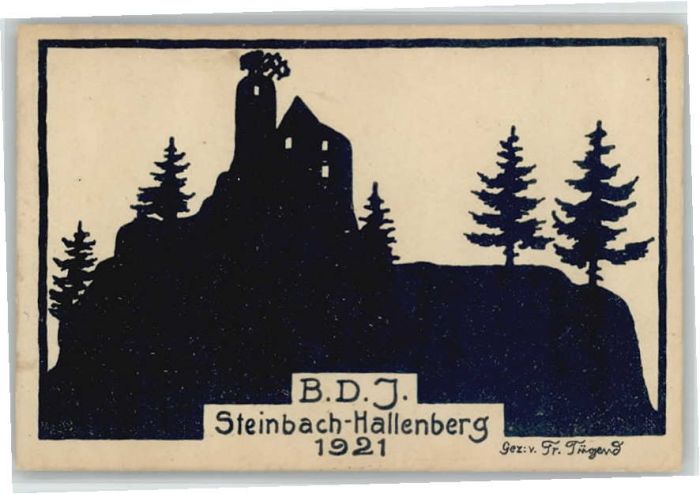 Steinbach-Hallenberg Künstler Tr. Tügend *