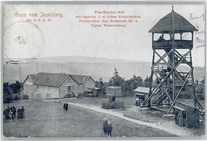 Inselsberg Schmalkalden Inselsberg Preussischerhof