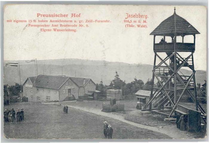 Inselsberg Schmalkalden Inselsberg Preussischerhof