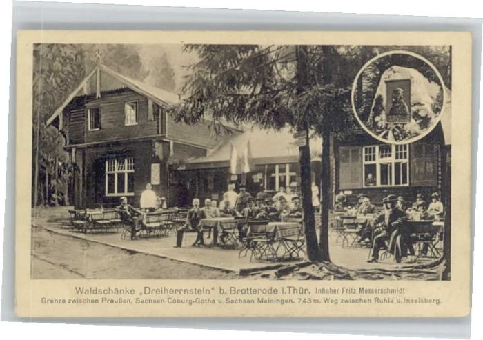 Brotterode Waldschänke Dreiherrnstein