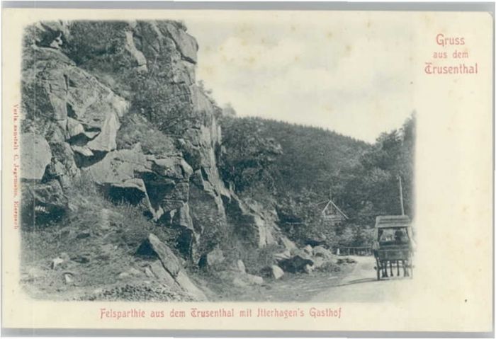 Schmalkalden Trusenthal Jtterhagens Gasthof