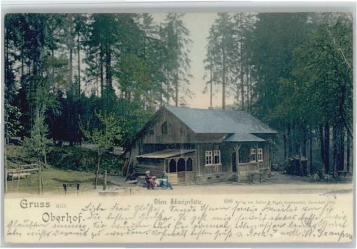 Oberhof Thueringen bere Schweizerhütte x