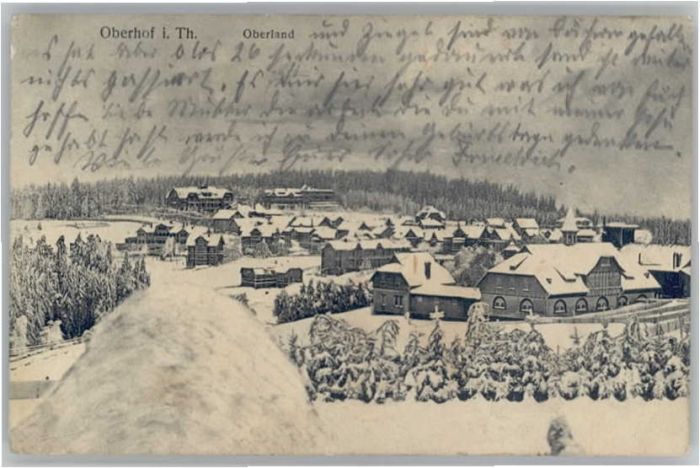Oberhof Thueringen
