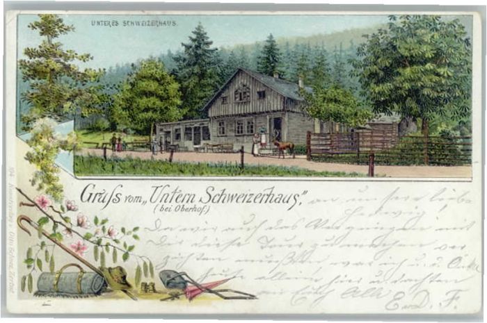 Oberhof Thueringen ntern Schweizerhaus