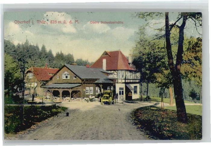 Oberhof Thueringen bere Schweizerhütte x