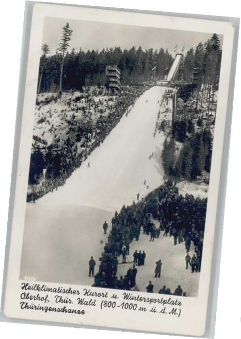 Oberhof Thueringen hüringenschanze *