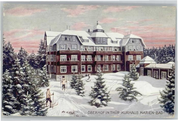Oberhof Thueringen urhaus Marien Bad