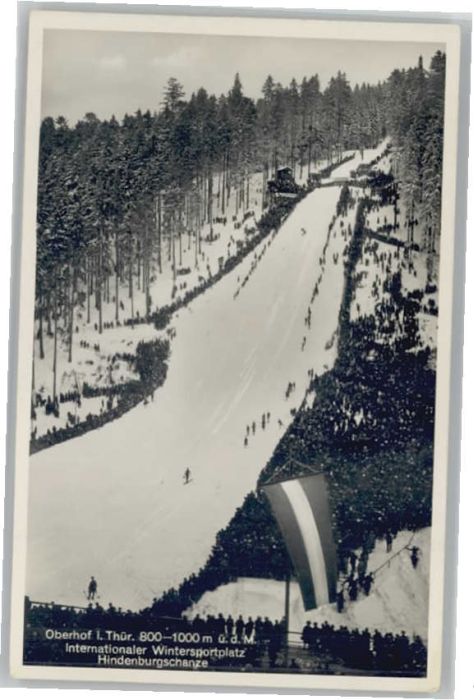 Oberhof Thueringen indenburgschanze