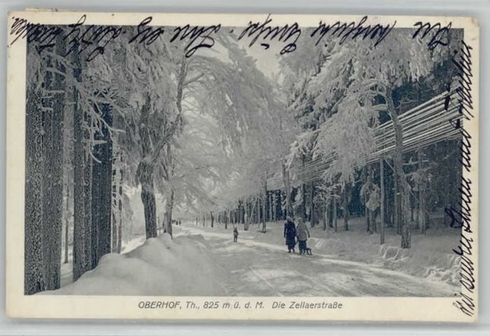 Oberhof Thueringen ellaer Strasse