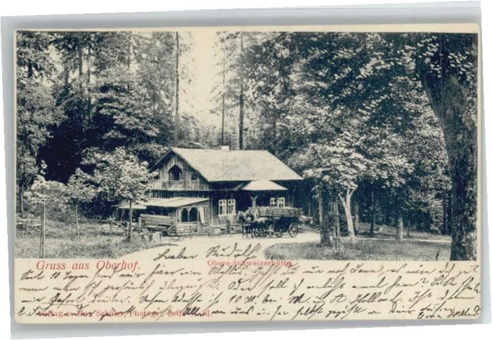 Oberhof Thueringen bere Schweizerhütte x