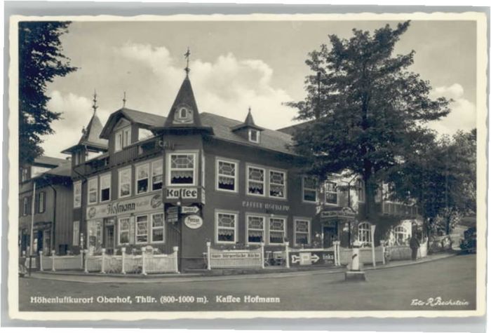 Oberhof Thueringen affee Hofmann