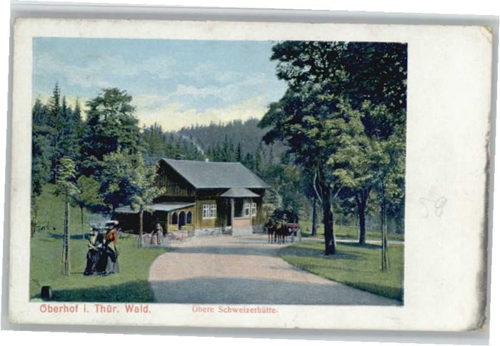 Oberhof Thueringen bere Schweizerhütte x