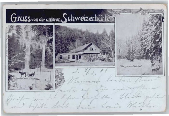 Oberhof Thueringen nteren Schweizerhütte x