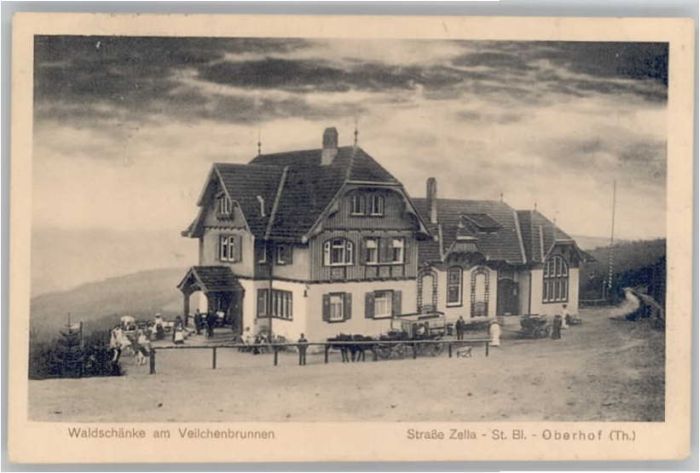 Oberhof Thueringen aldschänke am Weilchenbrunnen x