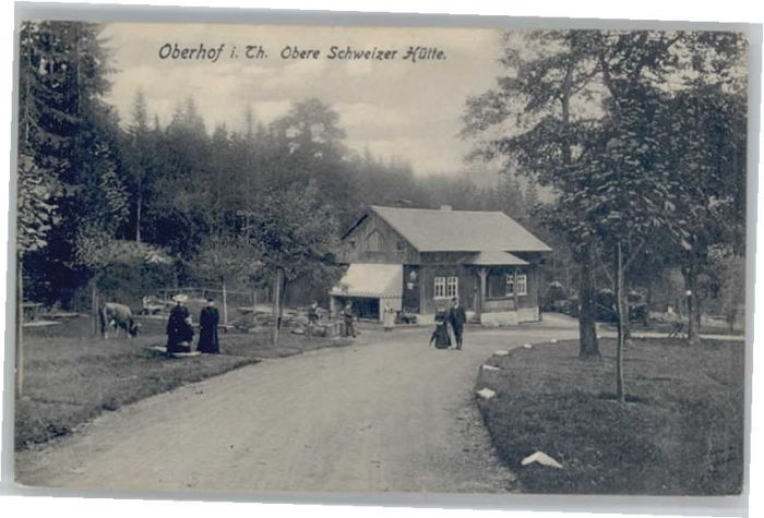 Oberhof Thueringen bere Schweizerhütte *