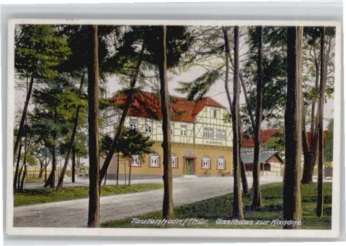 Tautenhain Gasthaus zur Kanone