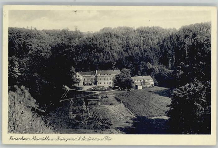 Stadtroda Thueringen Ferienheim Neumuehle Zeitzgrund