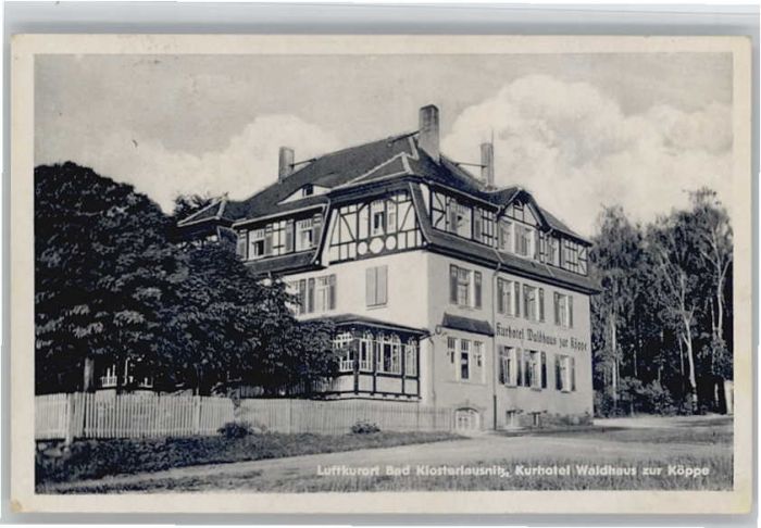 Bad Klosterlausnitz Hotel Waldhaus zur Köppe