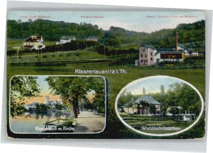 Bad Klosterlausnitz Waldschlösschen Hotel Fürst Bismarck El