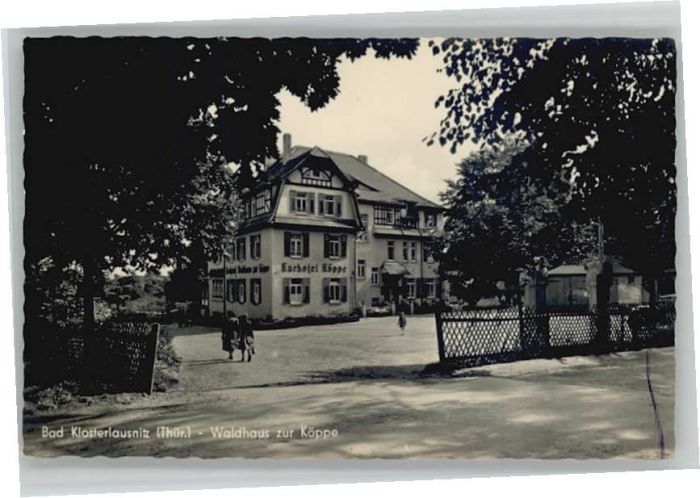 Bad Klosterlausnitz Waldhaus zur Köppe