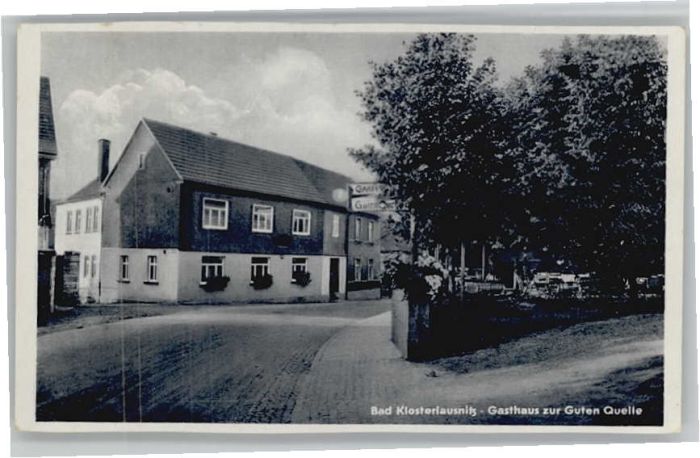 Bad Klosterlausnitz Gasthaus zur Guten Quelle