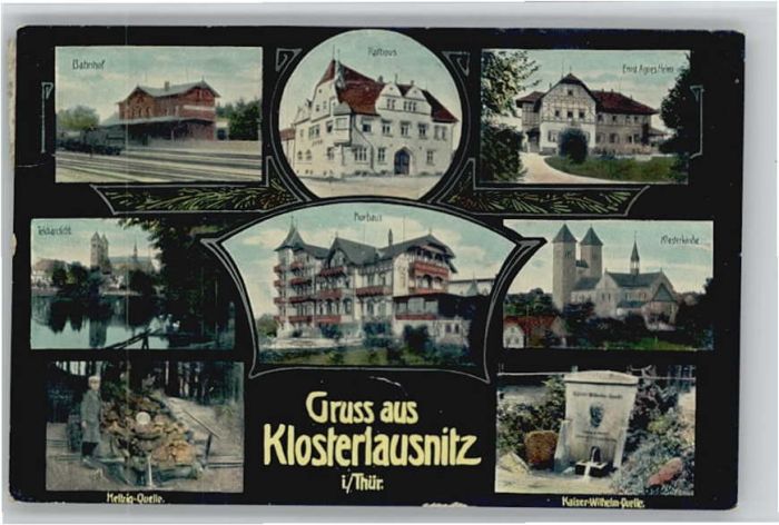 Bad Klosterlausnitz Bahnhof Ernst Agnes-Heim